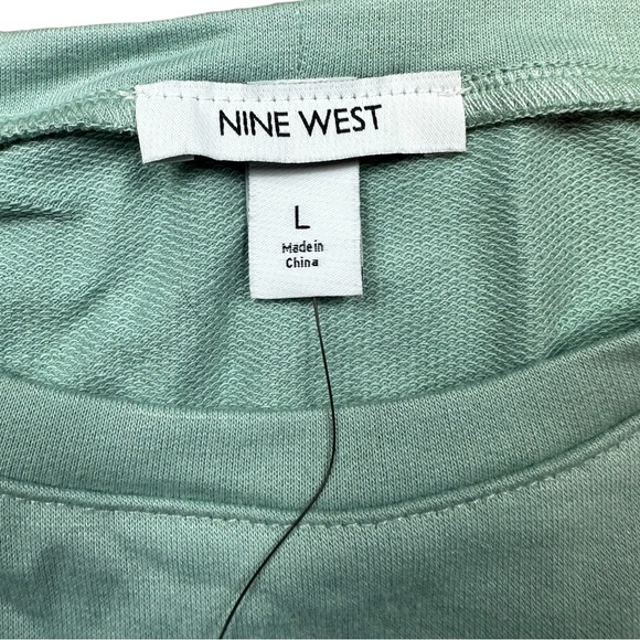 NINE WEST: NWT Women’s Mint Green Sheath Sleeveless Dress -Size Large - Picture 7 of 11